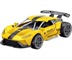 KLX - Die-cast Pull Back Car w/Sound &amp; Try-Me, Geltona (534670)