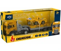 KLX - Die-cast truck w/hanger, bulldozer light &amp; sound (534678)