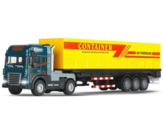 KLX - Die-cast truck with cargo trailer, light &amp; sound (534665)