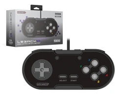 Retro-Bit Legacy 16 USB prievadų valdiklis, juodas