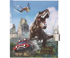 Dino World Dinozaurų pasaulis - dienoraštis su spyna (0413997)