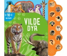 Forlaget Tukan Stor bog m. 10 lyde: Vilde dyr