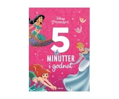 KNYGA Carlsen Penkios minutės iki geros nakties – Disney princesės