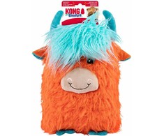 Kong Comfort Jumbo Highland Cow XL Mix namelis, 37 x 20,5 x 15,5 cm