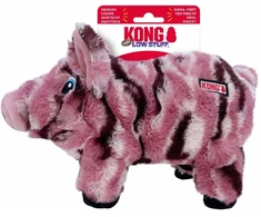 Kong - Low Stuff Stripes Pig - 16.5 x 26.5 x 7.5 cm