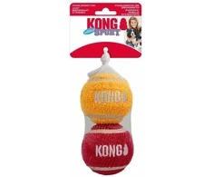 KONG - Sport Softies kamuoliukai - 2 vnt. pakuotė - L - 7,6 cm