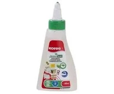 Universalūs stiprios fiksacijos ekologiški klijai KORES 125ml ECO, skaidrūs