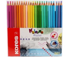 Kores - Kolores pastelinės kreidelės - 24 vnt. (793321)