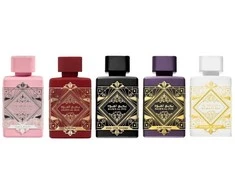„Lattafa Badee Al Oud“ kolekcijos rinkinys U 5 x 5 ml rinkinys