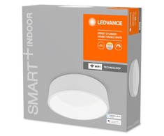 Lubinis šviestuvas Ledvance 26W paviršinis šviestuvas SMART + WIFI ORBIS Cylinder, baltas, 3000…6500K