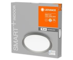 Lubinis šviestuvas Ledvance 26W paviršinis šviestuvas SMART + WIFI ORBIS Plate, baltas, 3000…6500K