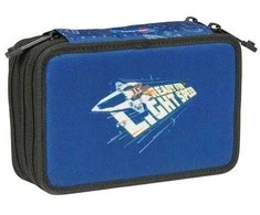LEGO BAGS LEGO CITY 3 skyrių pieštukinė su kanceliarinėmis priemonėmis „Space Explorer“