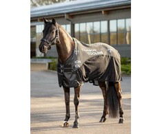 Lemieux - anglies pluošto vėsinamasis kilimėlis - juodas - 140 cm