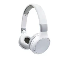 Lexibook - 2 in 1 Bluetooth ir su laidu comfort sulankstomos Ausinės Baltas/sidabrinis