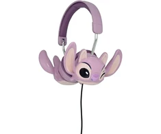 Lexibook - DISNEY Stitch „Angel“ laidinės sulankstomos ausinės su saugiu garsumo ribojimu (HP015D1)