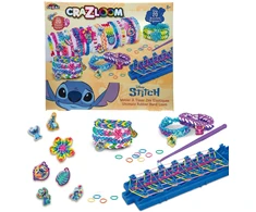 Lexibook - Stitch CraZLoom Ultimate Rubber Band Loom (CRLOOM9D)