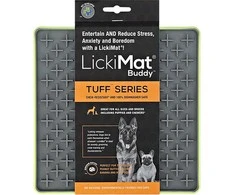 LICKIMAT - Šunų laižymo kilimėlis Buddy Tuff žalias 20 cm - (645.5452)