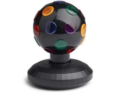 LIGHT - UP - Disco Ball Juodas 13cm (MCDC007)