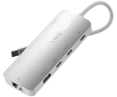 LINQ – 8in1 8K PRO 140W USB-C kelių prievadų šakotuvas