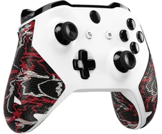 „Lizard Skins“ DSP valdiklio rankena, skirta „Xbox One“ – „Wildfire Camo“.