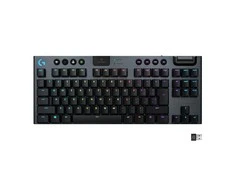 Belaidė Mechaninė žaidimų klaviatūra Logitech G915 TKL, RGB, Lightspeed, Stilius: Clicky, Išdėstymas: Šiaurės šalių