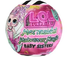 MGA L.O.L. SURPRISE Mažoji lėlytė undinėlė MAKEOVER MAGIC