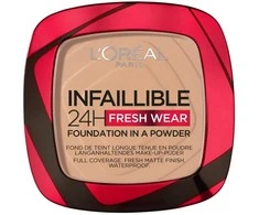„L'Oréal Paris Infaillible 24H Fresh Wear Foundation In A Powder Makeup“ moterims, 9 g