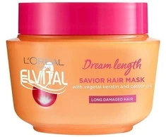L'Oréal Paris - ElvitalDream Length Saviour plaukų kaukė 300 ml