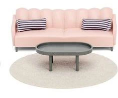 Lundby - Basic Living Room (18025)