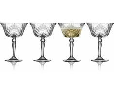 Šampano taurės Lyngby Glas Krystal Melodia