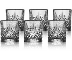 Lyngby Glas - krištolinės Melodia taurės - 8 cl - 6 vnt. rinkinys