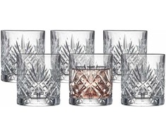 Lyngby Glas - Krištolinė Melodia vandens stiklinė - 23 cl - 6 vnt. rinkinys