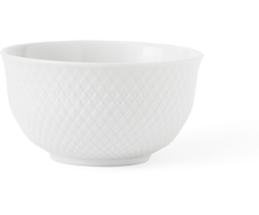 ​Lyngby Porcelæn - Rombo baltas dubuo 13 cm