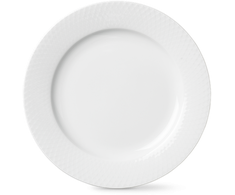 Lyngby Porcelæn - Rhombe balta pietų lėkštė - Ø23 cm