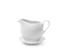 Lyngby Porcelæn - Rhombe Baltas Sauce Boat - 67 cl