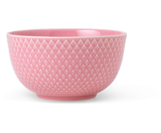 Lyngby Porcelæn - Rombo spalvos dubuo - Ø11 cm - Rosa