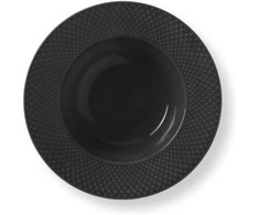Lyngby Porcelæn – Rhombe žemės sriubos lėkštė – Ø24,5 cm – Šiferis