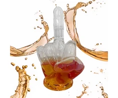 Gertuvė „Mad Monkey“ – „Up Yours“ dekanteris – 23 cm aukščio, 750 ml talpos