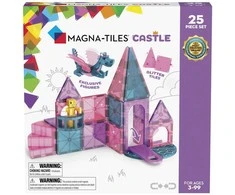 Magna Tiles Magna plytelės - pilis 25 vnt. (90290)