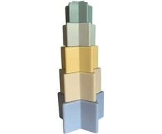 Magni - Silicone Stacking Tower with Star Shaped Boxes (5559)