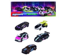 Majorette - Neon Racer 5 dalių dovanų rinkinys (8504105004)