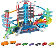 Majorette - Super City Garage + 6 Vehicles (8502009003)