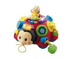 Vtech - Kūdikio mokymosi žaisliukas su pašėlusiomis kojomis (daniškas) (950-111232)
