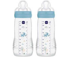 MAM – Easy Active kūdikių buteliukas – mėlynas – 330 ml