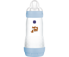 MAM buteliukas „Easy Start“ nuo dieglių, mėlynas, 320 ml