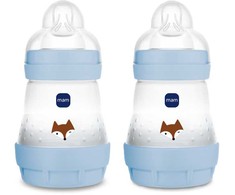 MAM – Easy Start Anti-Colic – mėlyni – 2 x 160 ml
