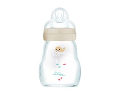 MAM – stiklinis buteliukas „Feel Good“ – neutralus – 170 ml