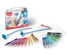 Maped CREATIV Blow Pen Art pučiamųjų flomasterių rinkinys, 24 spalvų