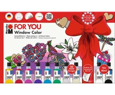 Marabu - Fun &amp; Fancy For You 10x80ml + motiver (822507)