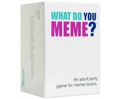 Stalo žaidimas "What Do You Meme? recently refreshed" (anglų k.)